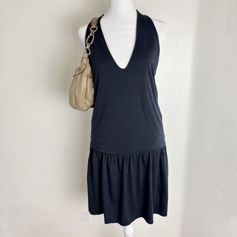 Blue Life Black Halter Mini Dress (XS)